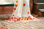 Maple saree - Off White