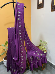 Jui Saree - Magenta