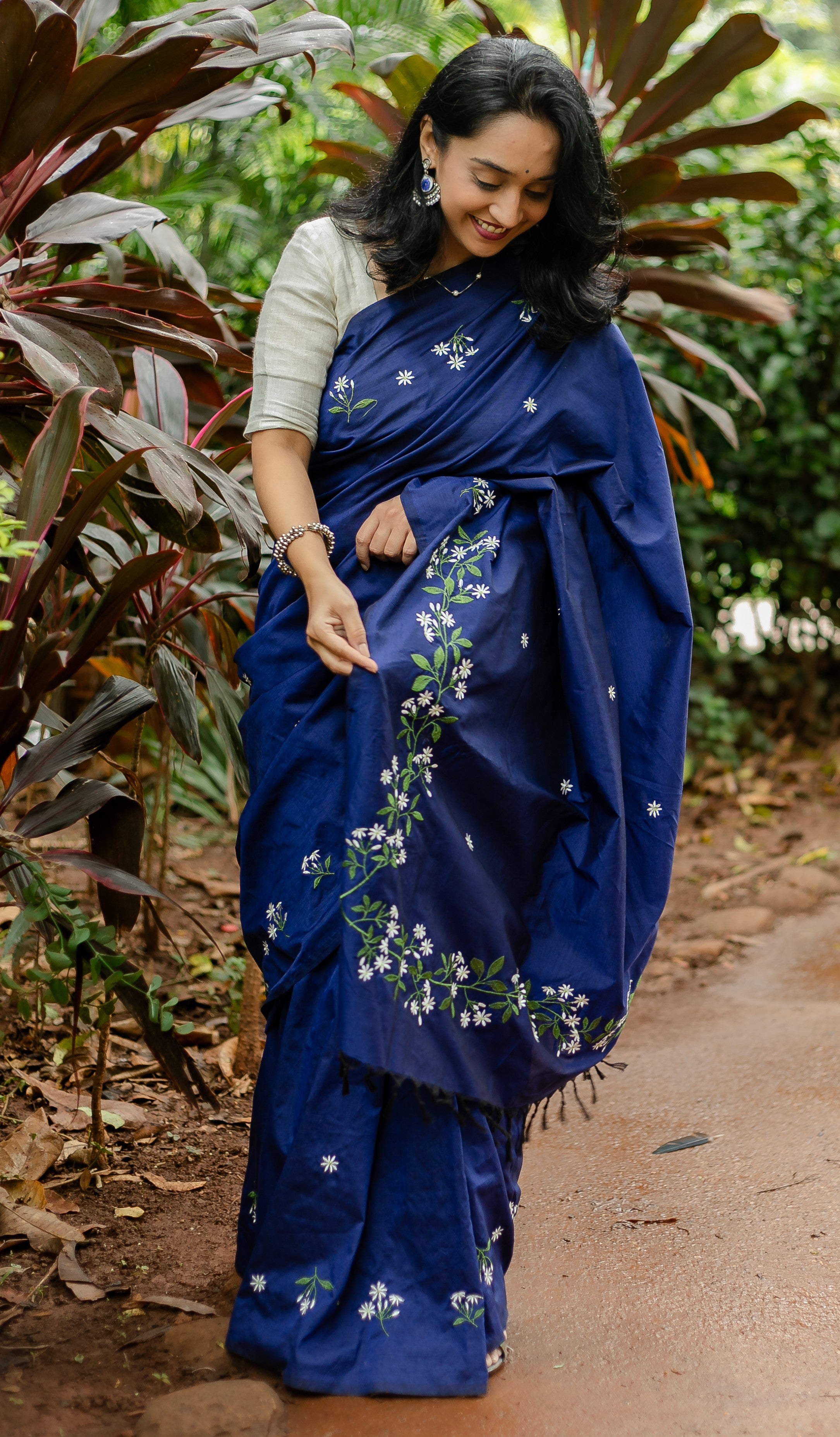 Sayali Saree - Royal Blue