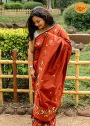Sayali Saree - Rust