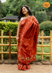 Sayali Saree - Rust