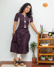 A- Line Patchwork Kurti