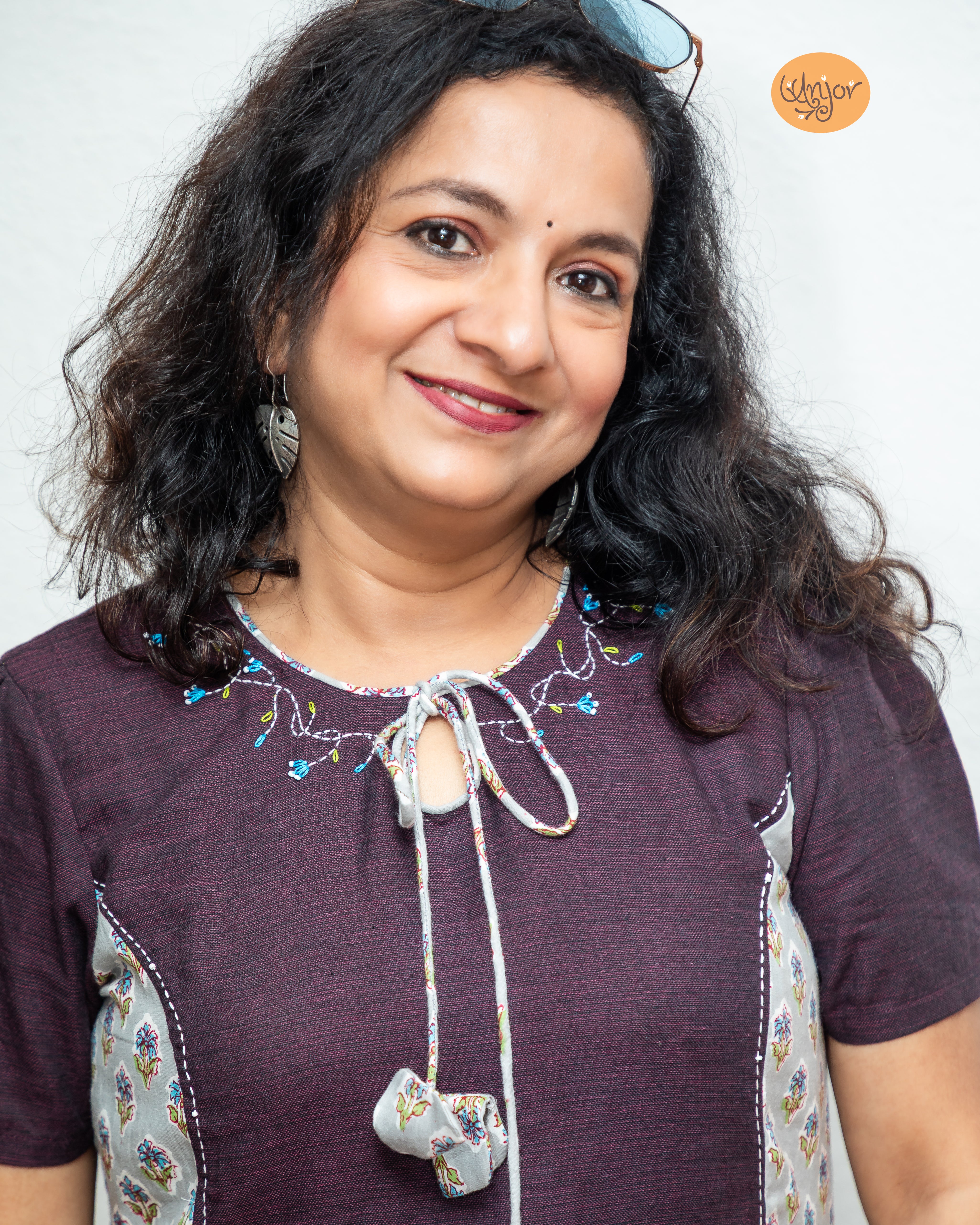 A- Line Patchwork Kurti