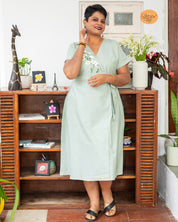 Cornus Florida flower A- line dress