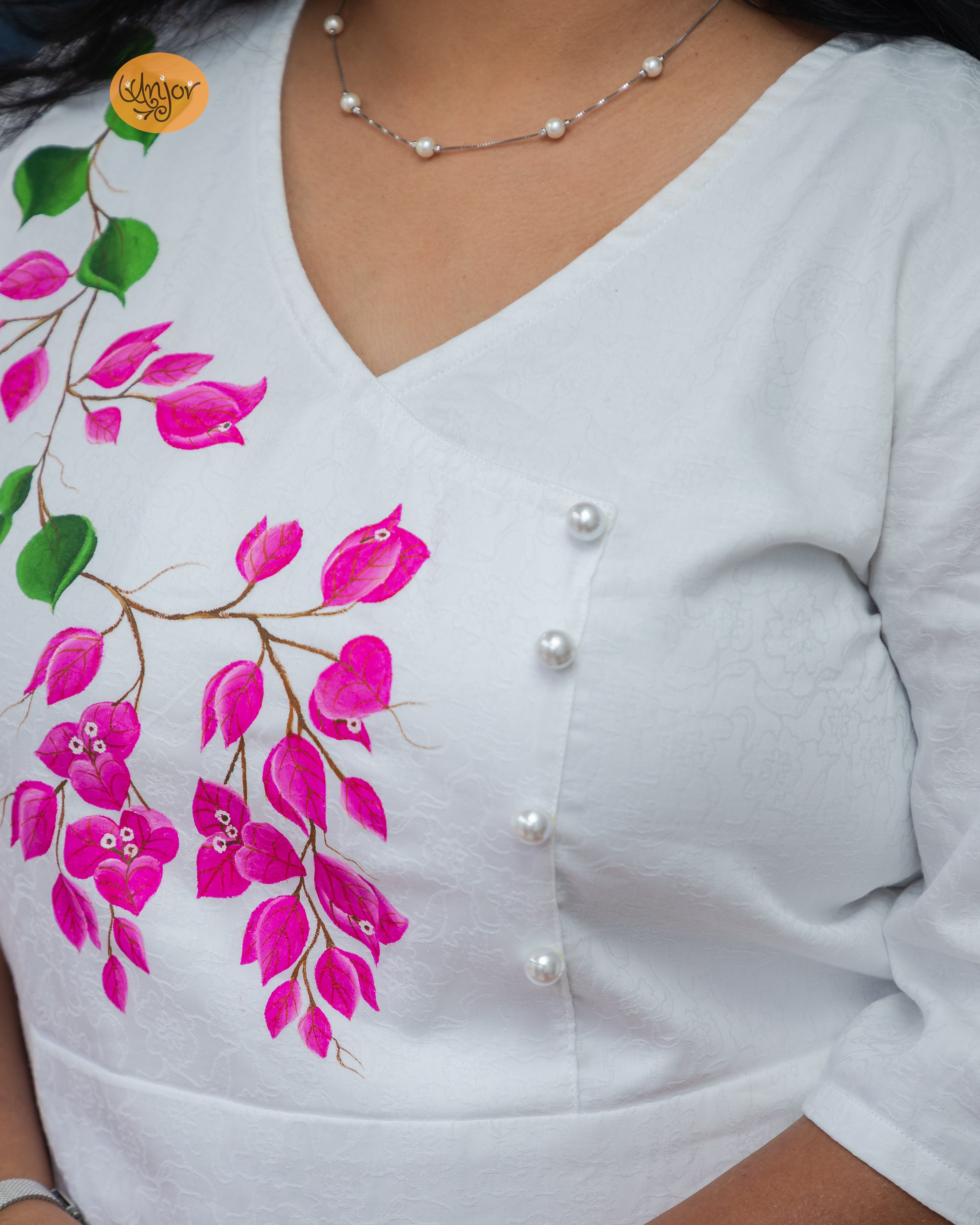 Boganvel A- Line Dress