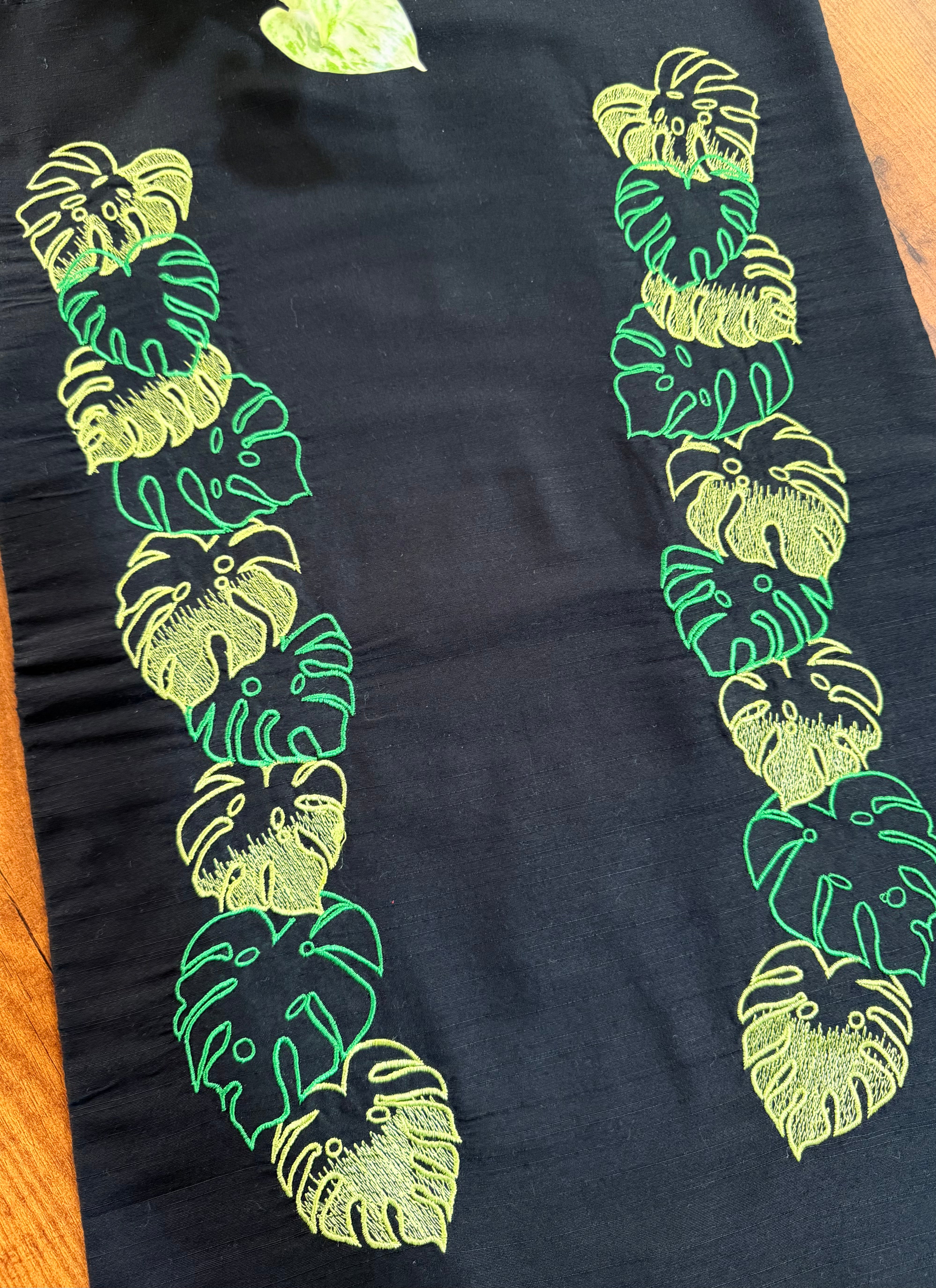 Monstera Leaves Kurti Materials
