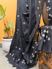 Parijaat Saree - Black