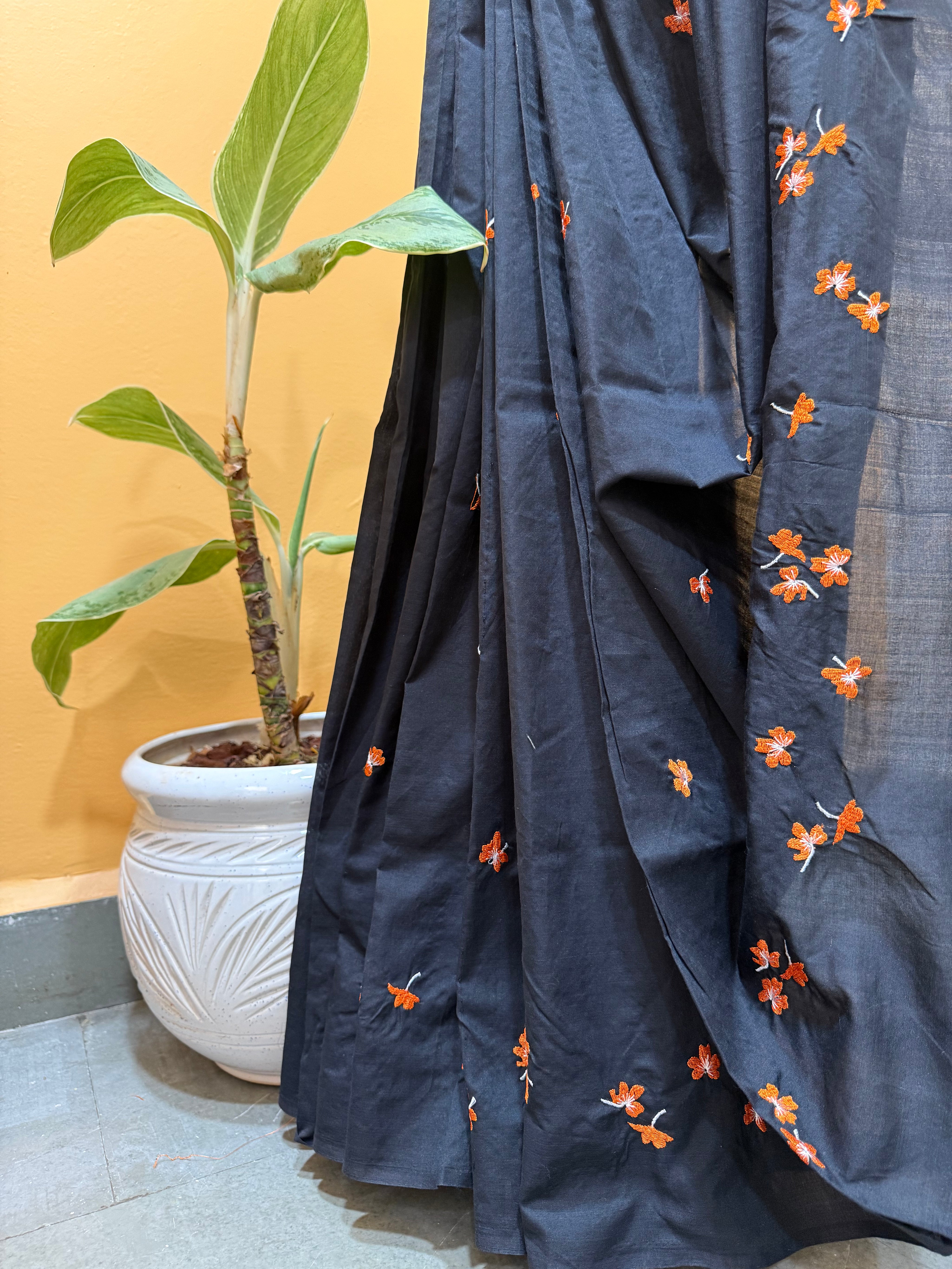 Aboli Saree - Black