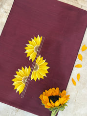 Short-Design Sunflower Kurti Material