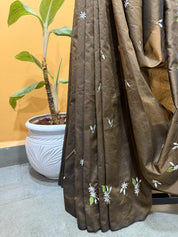 Jui Saree - Brown