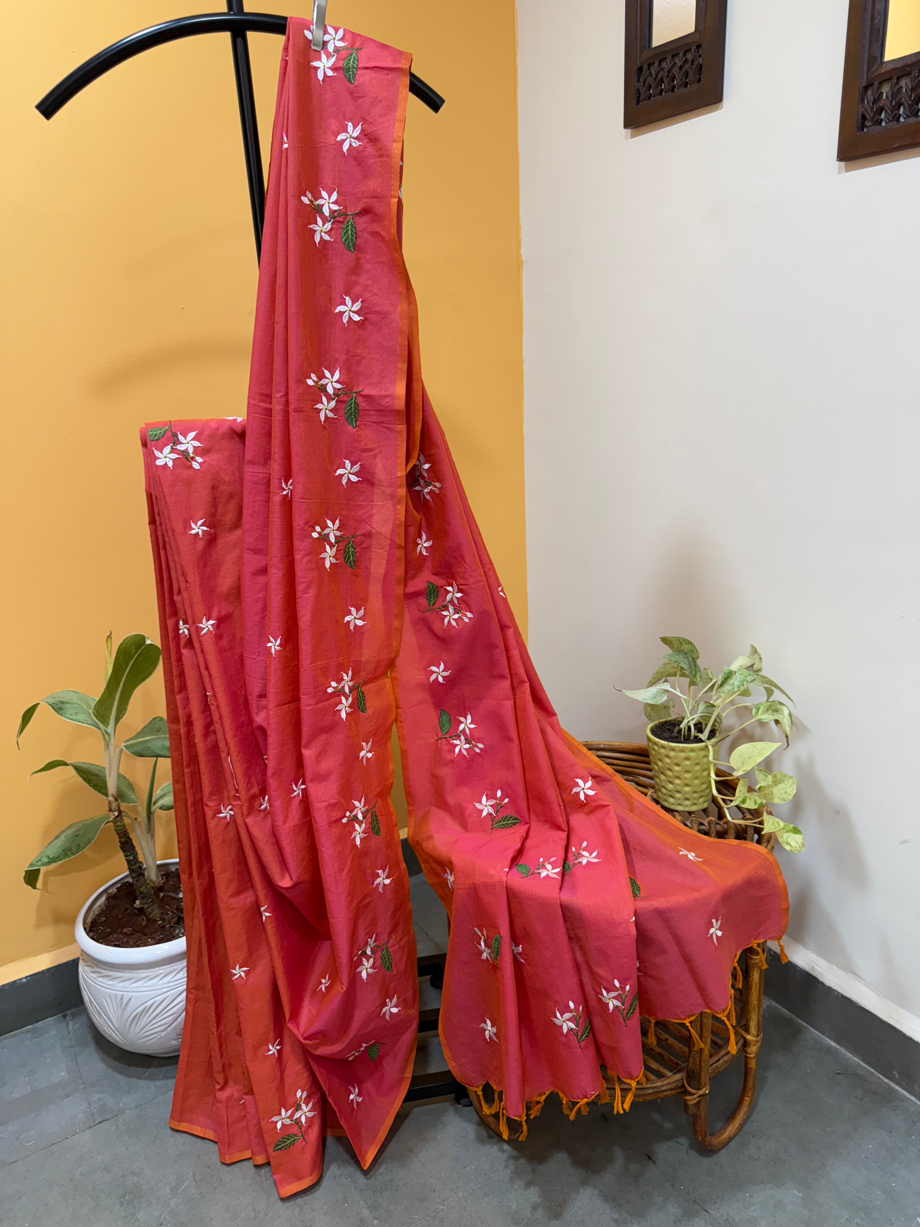 Tagar Sarees - Red