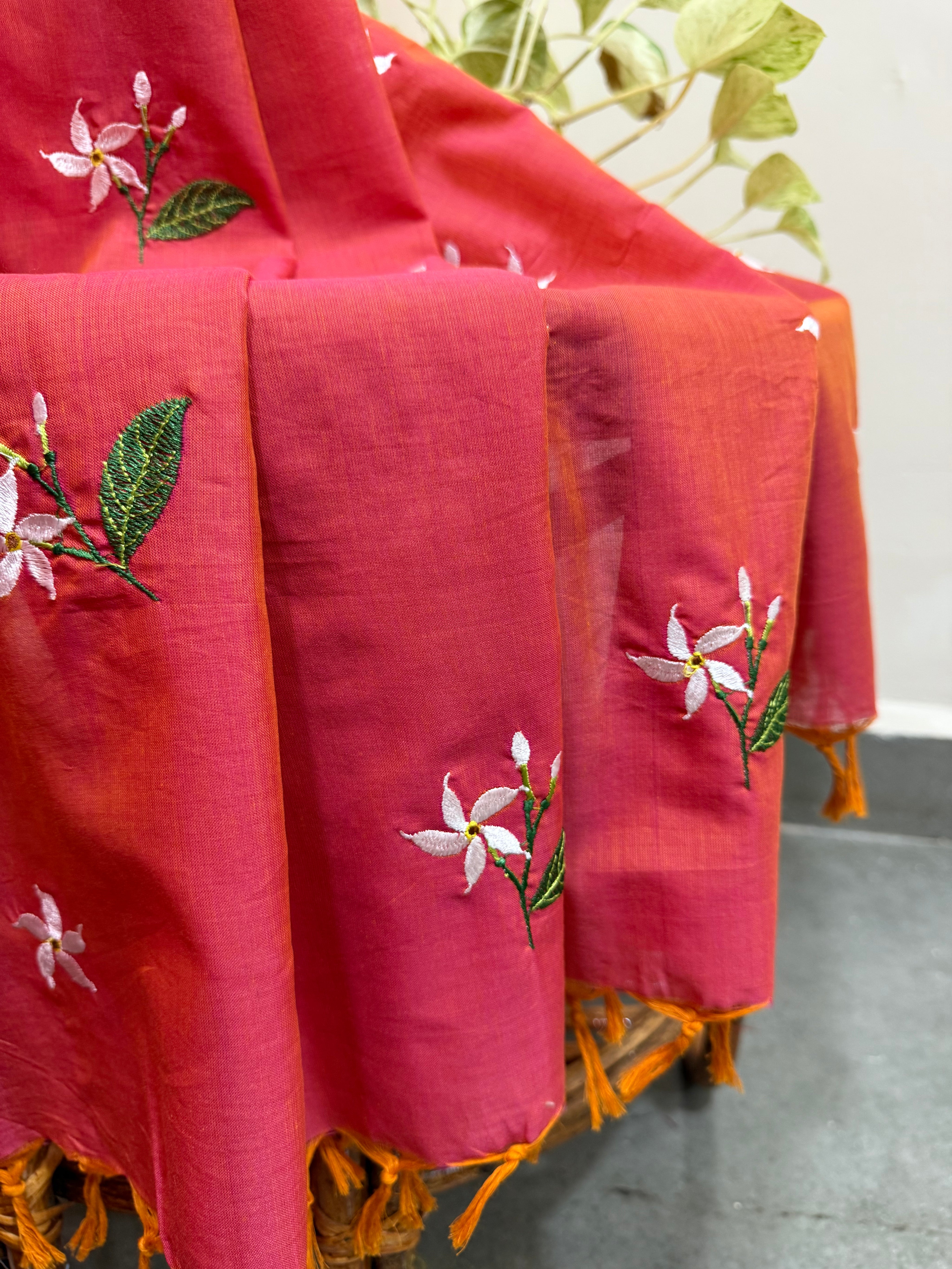 Tagar Sarees - Carrot