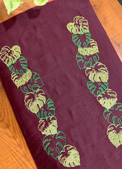 Monstera Leaves Kurti Materials