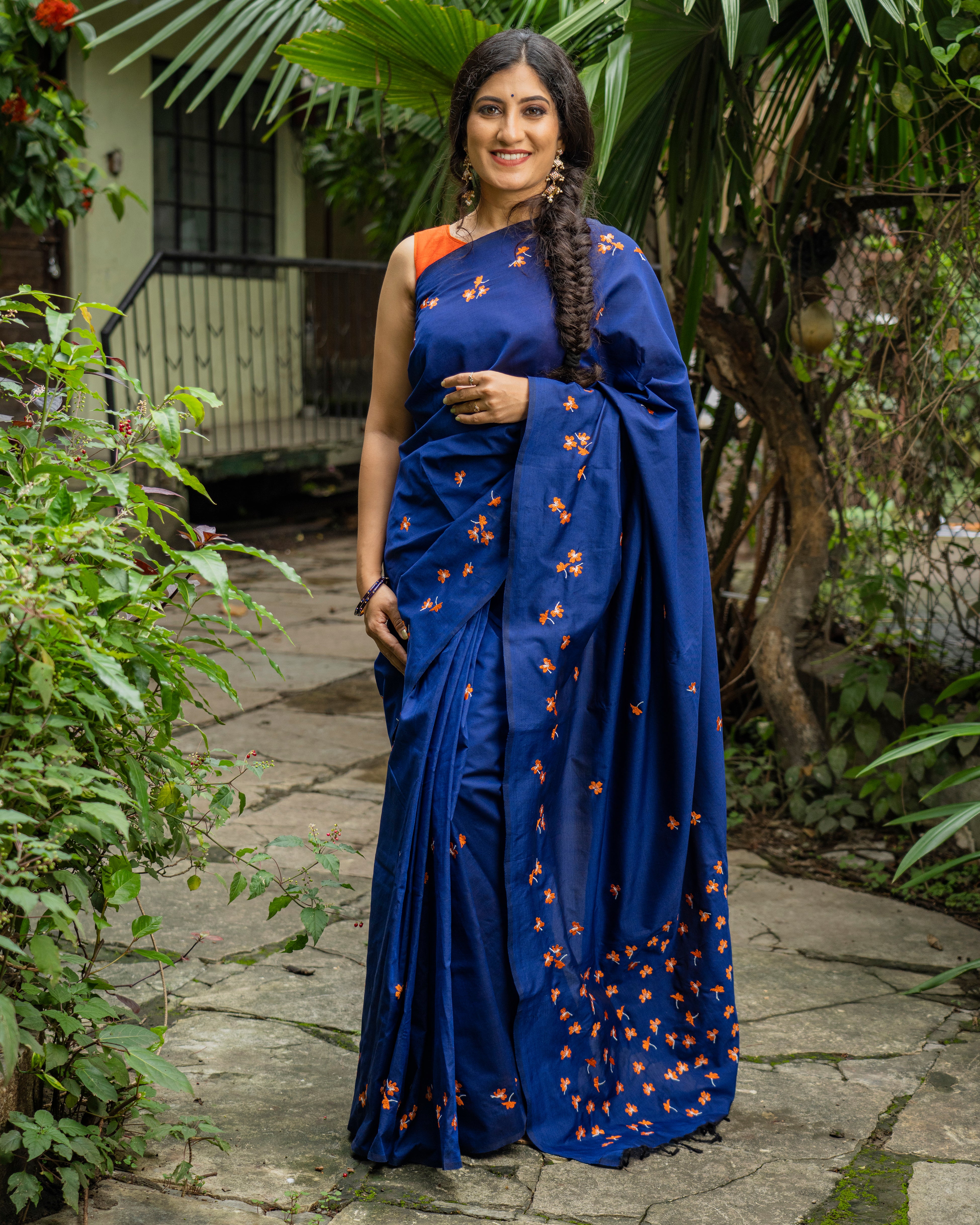 Aboli Saree - Royal Blue
