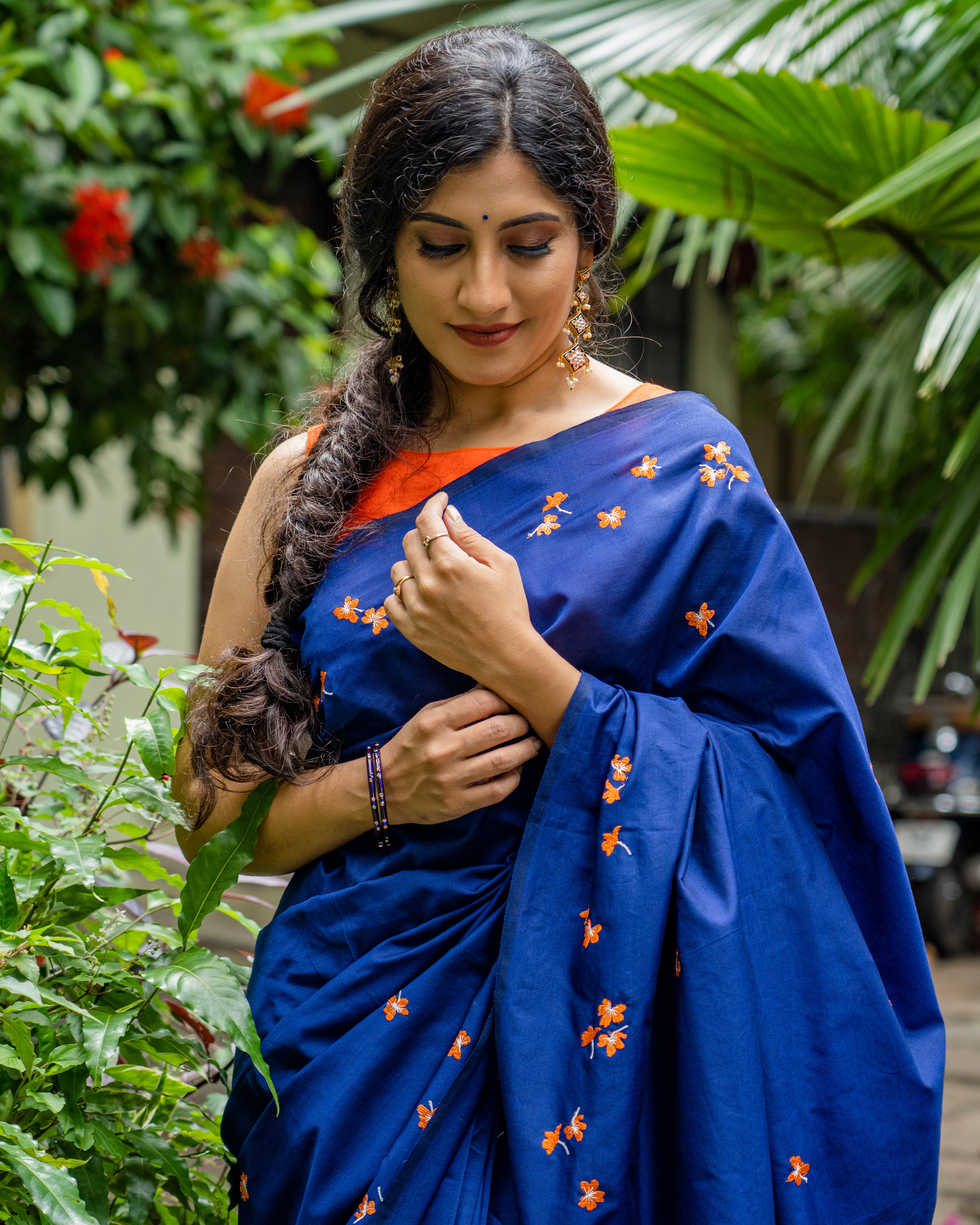 Aboli Saree - Royal Blue