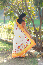 Ranga Parna Saree - Yellow