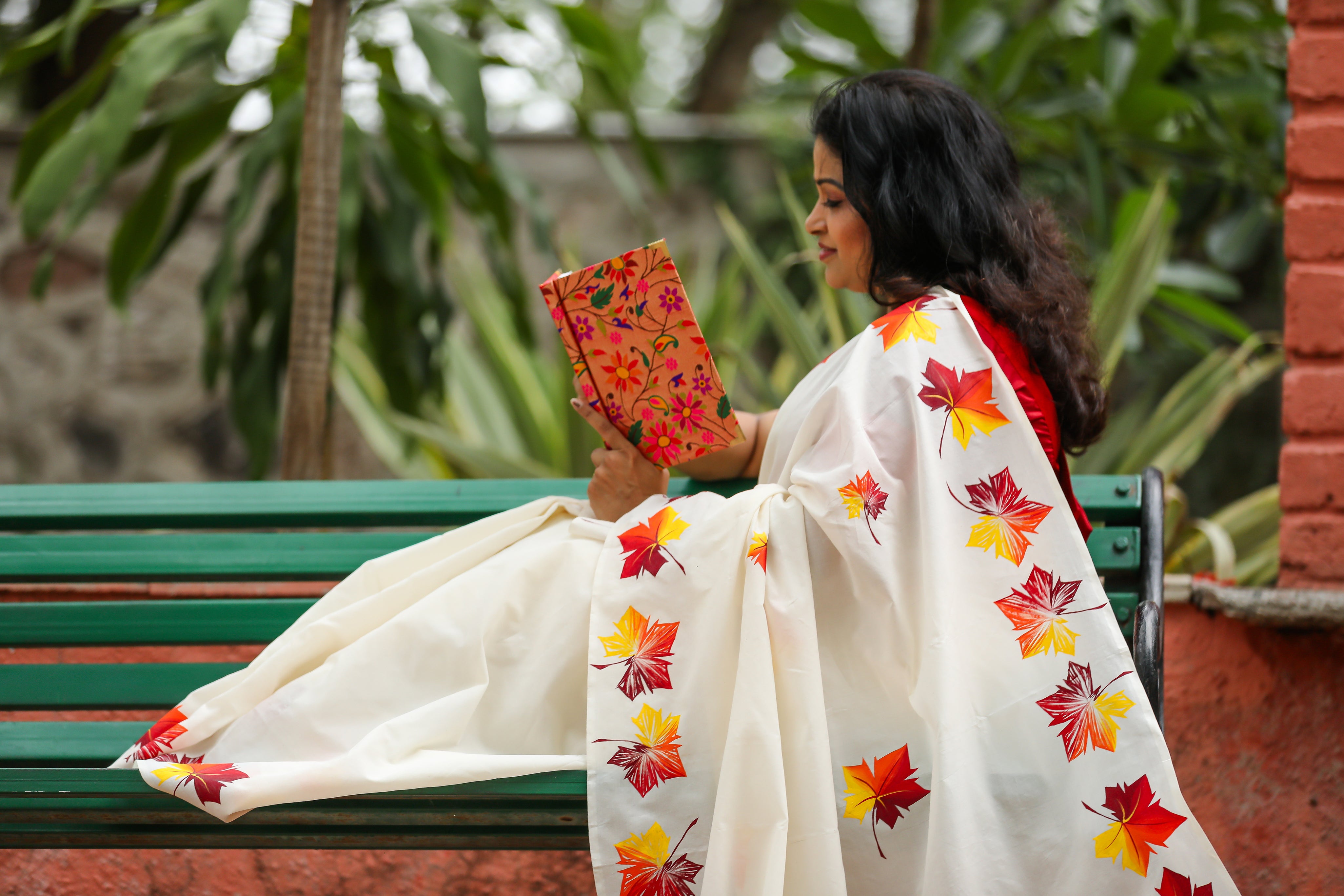 Maple saree