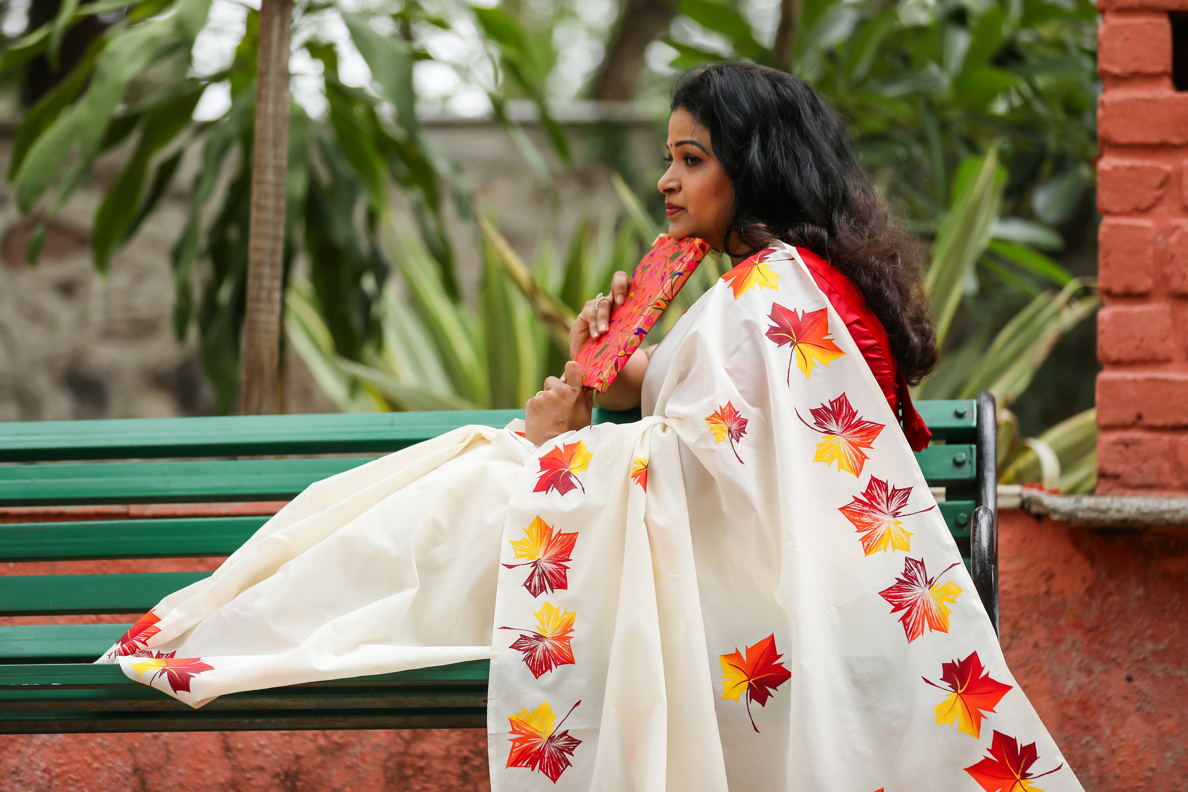 Maple saree