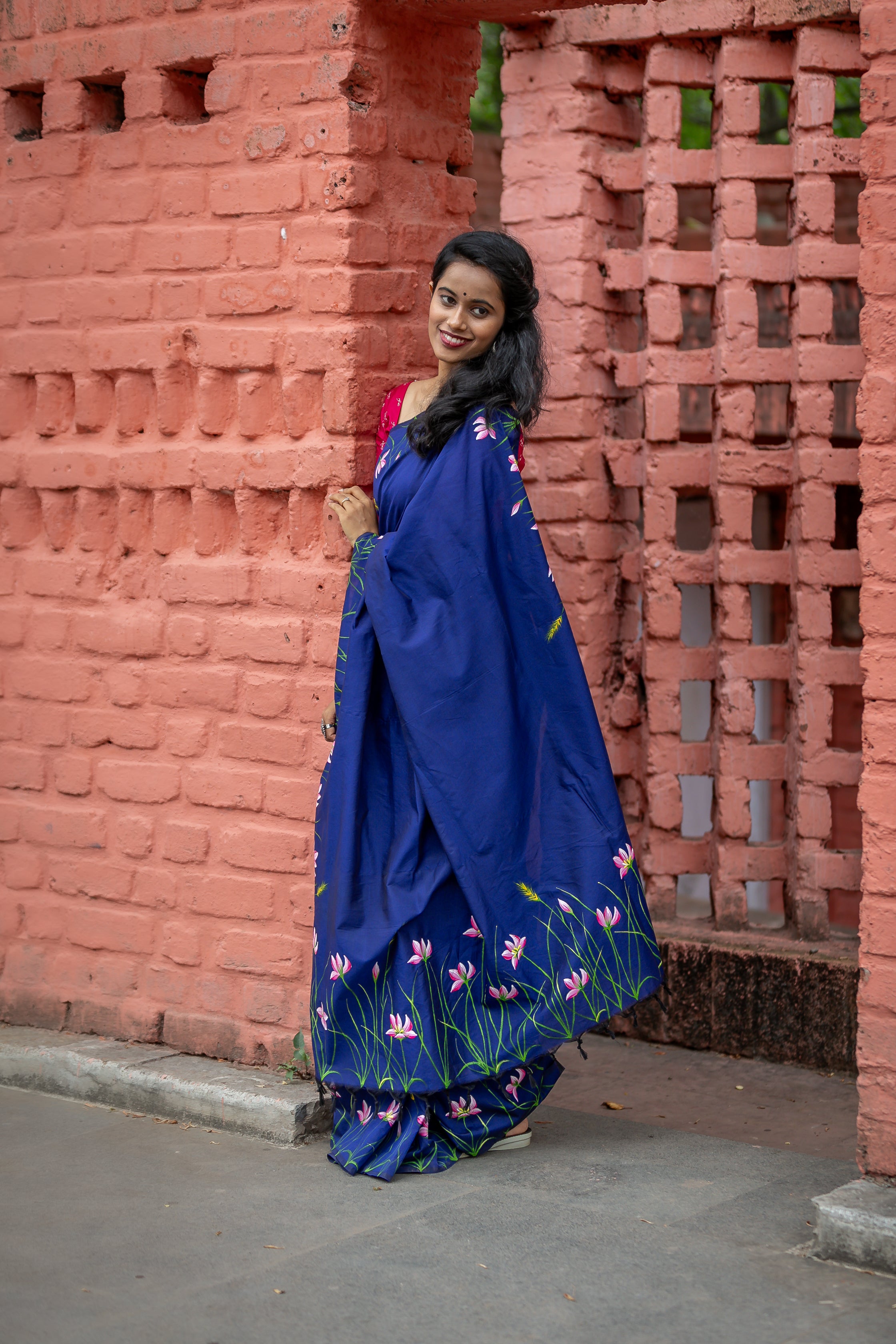 Rain Lily Saree