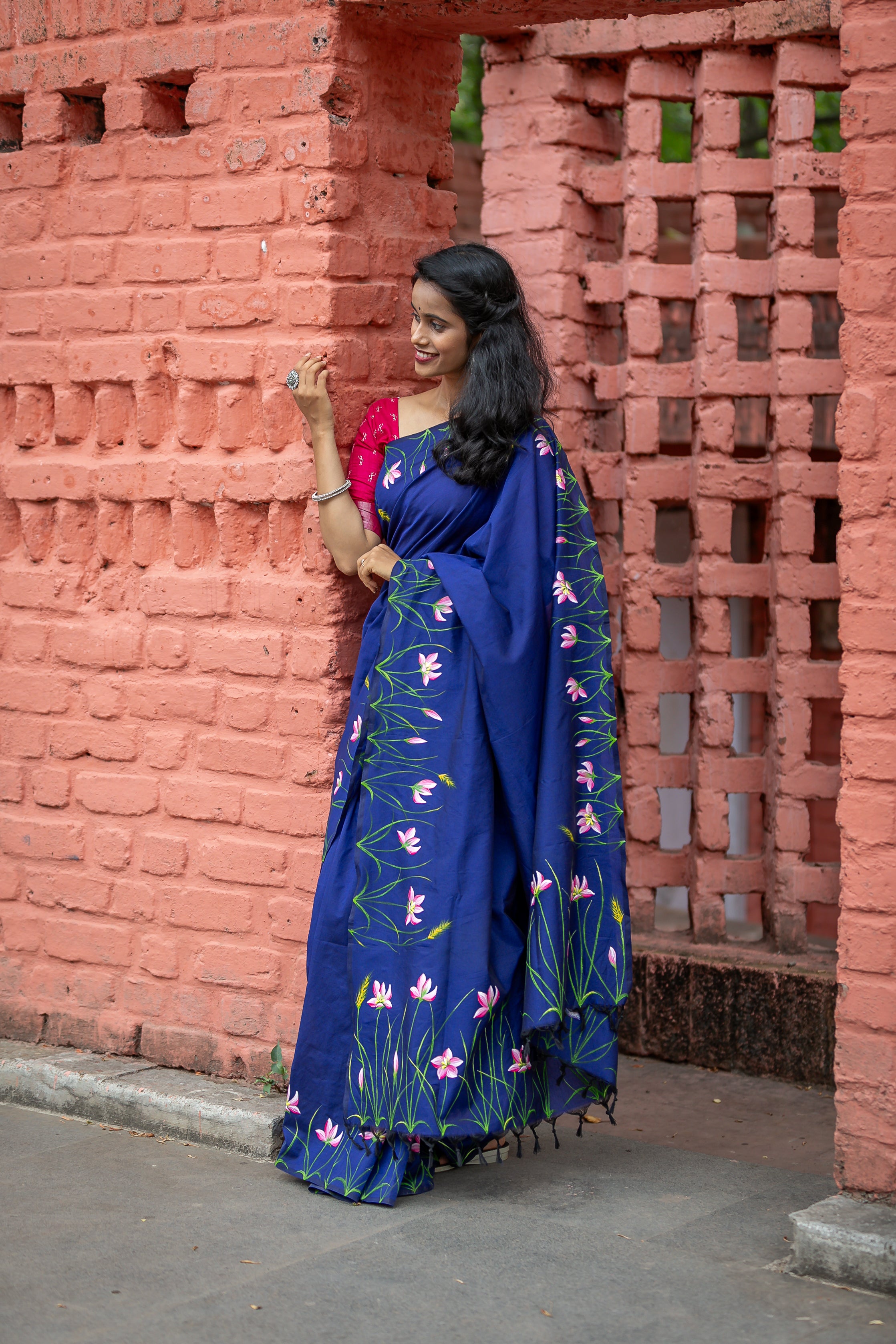 Rain Lily Saree