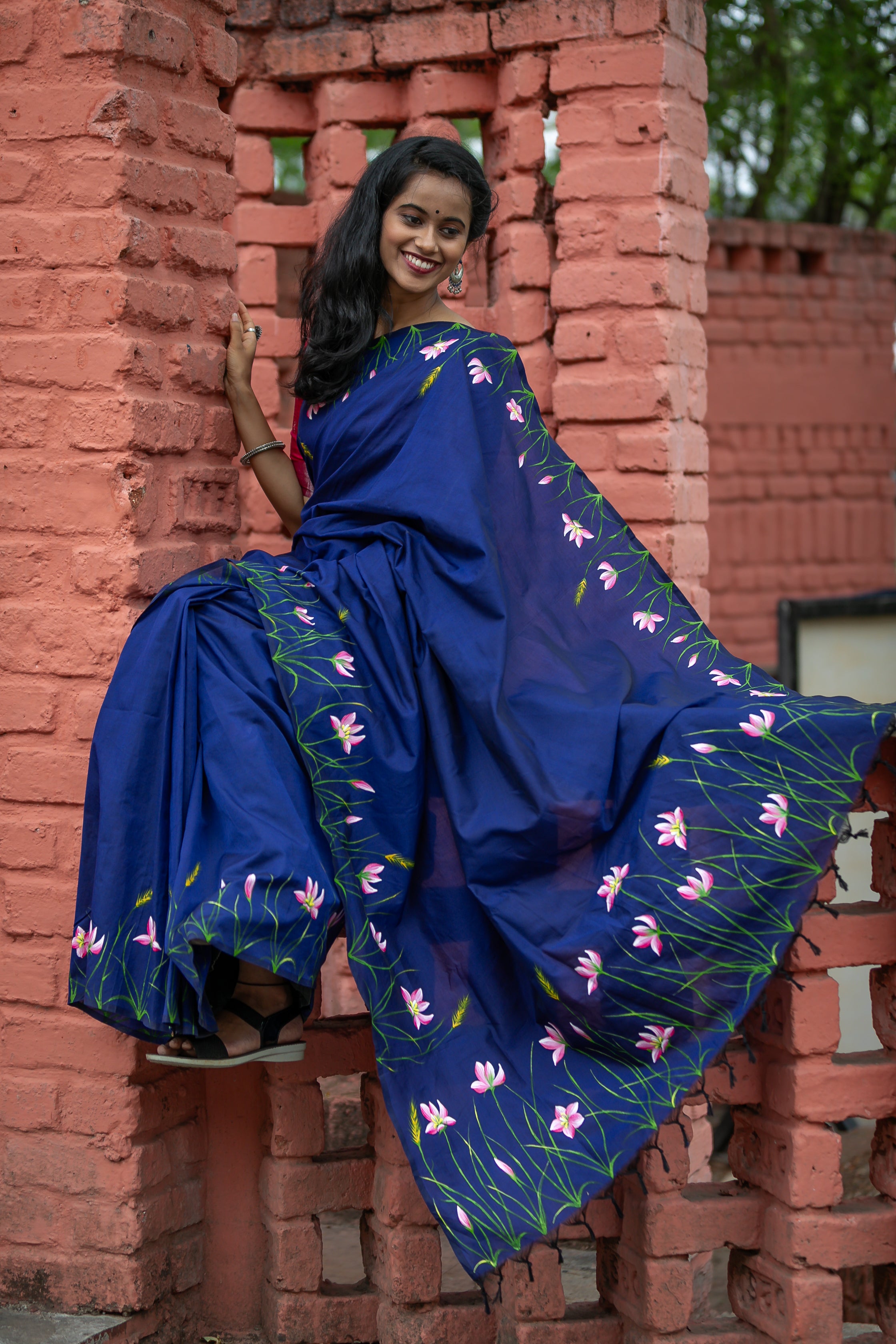 Rain Lily Saree