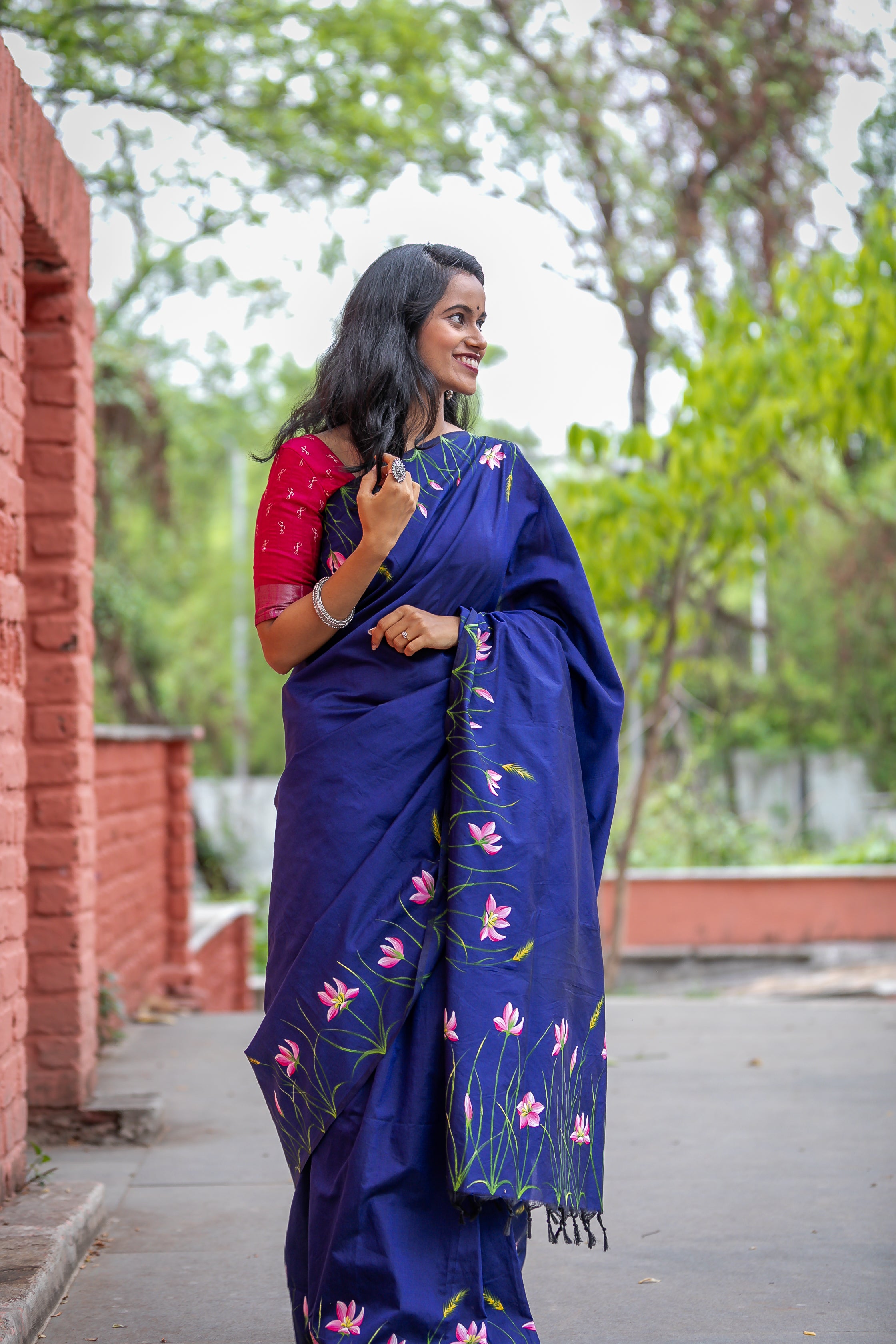 Rain Lily Saree
