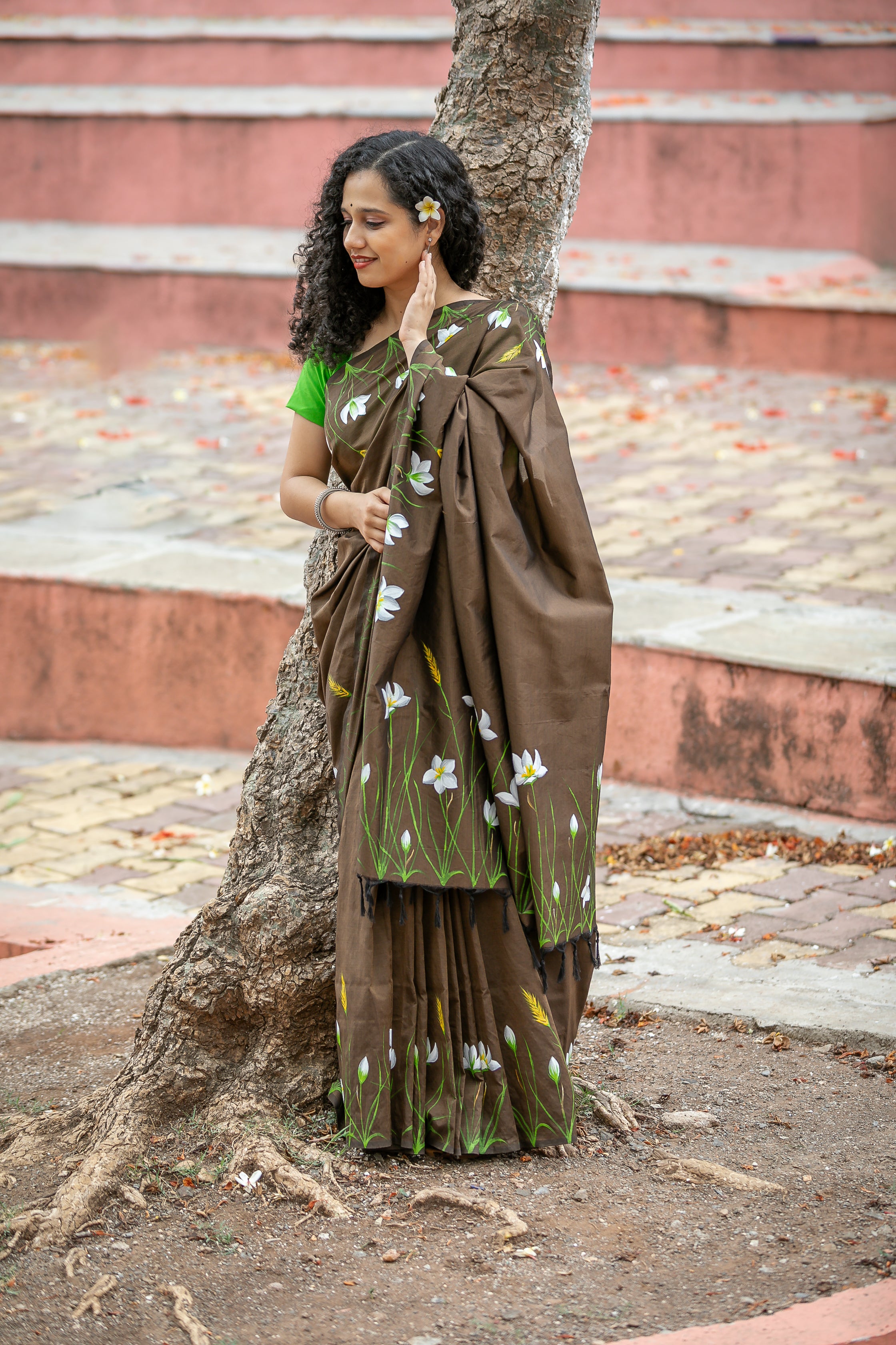 Rain Lily Saree