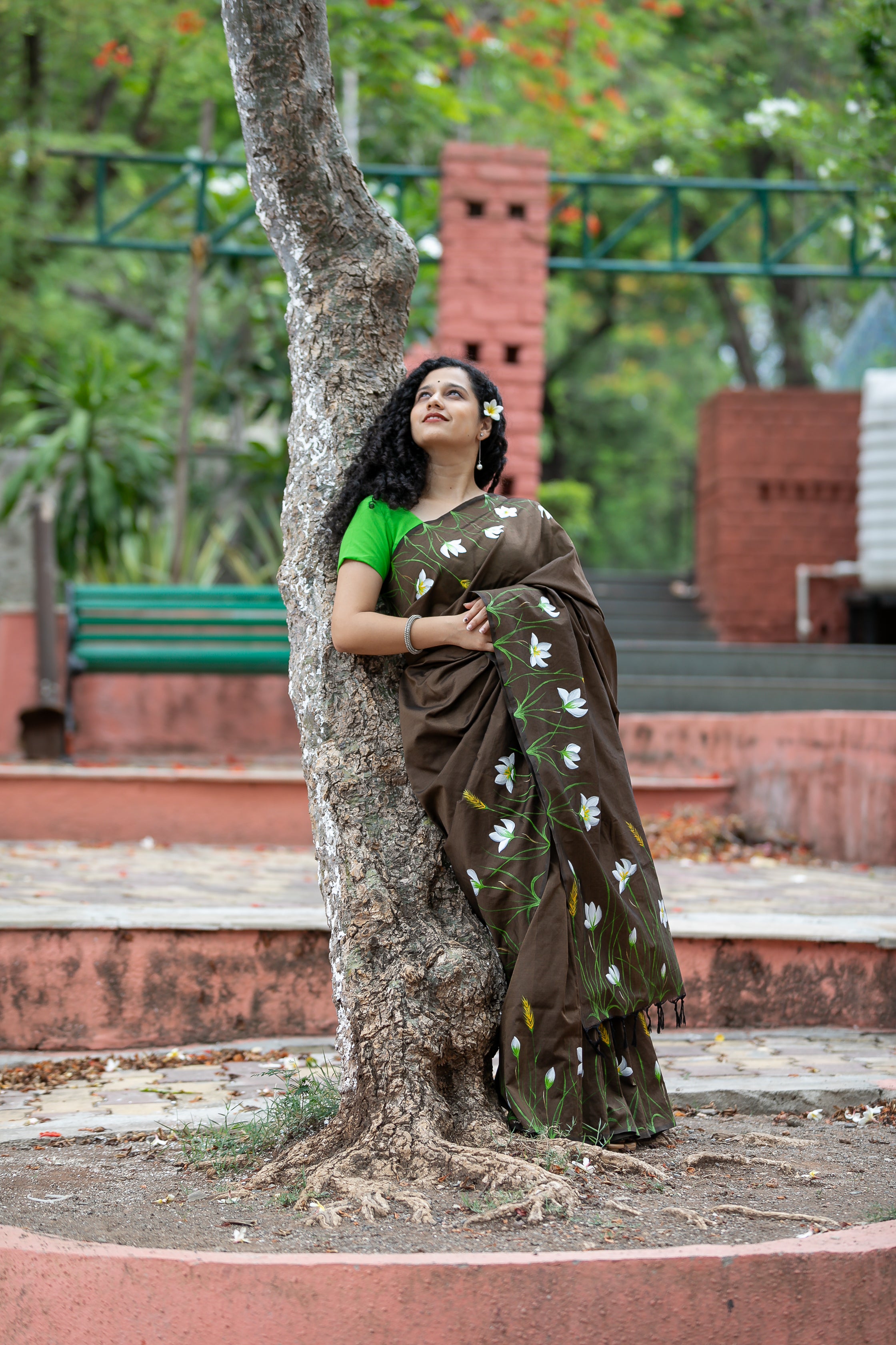 Rain Lily Saree