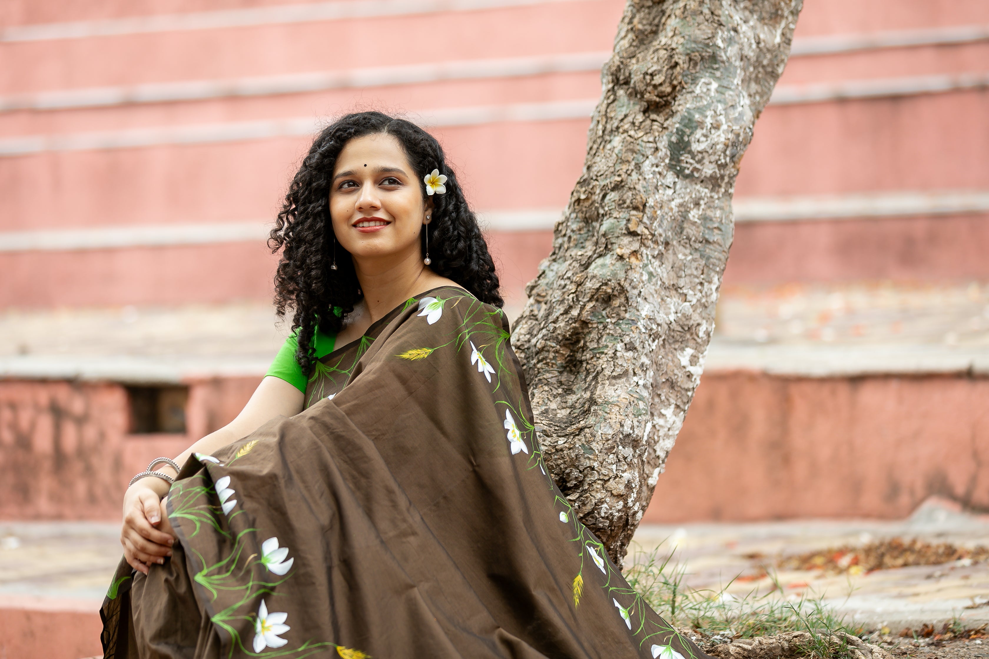 Rain Lily Saree