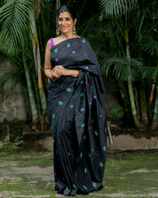 Sadafuli Saree - Black