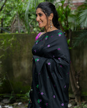 Sadafuli Saree - Black