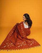 Jui Saree - Rust