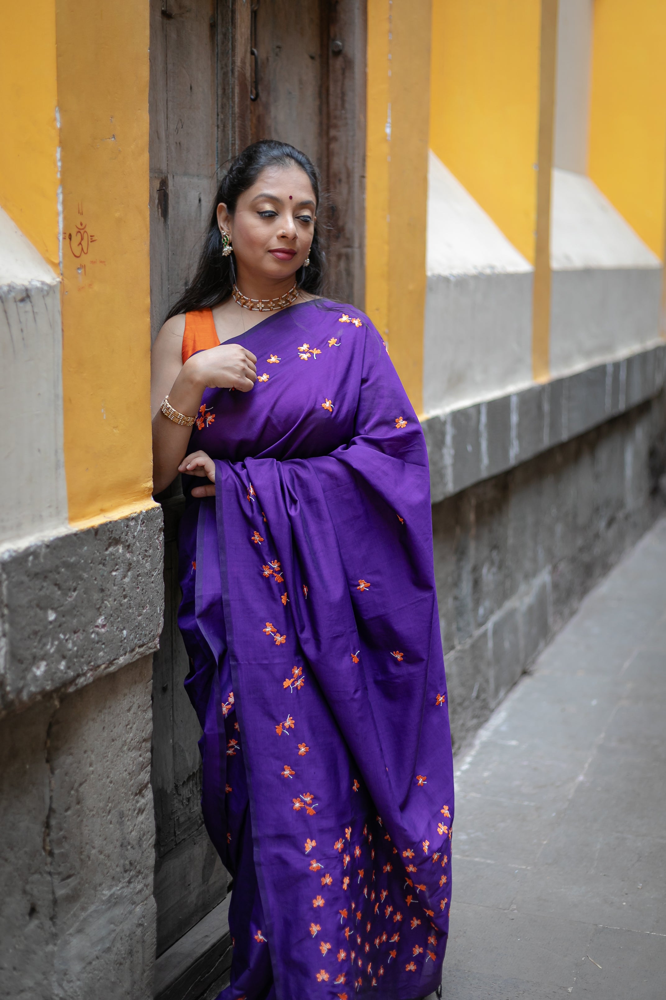 Aboli Saree - Royal Purple