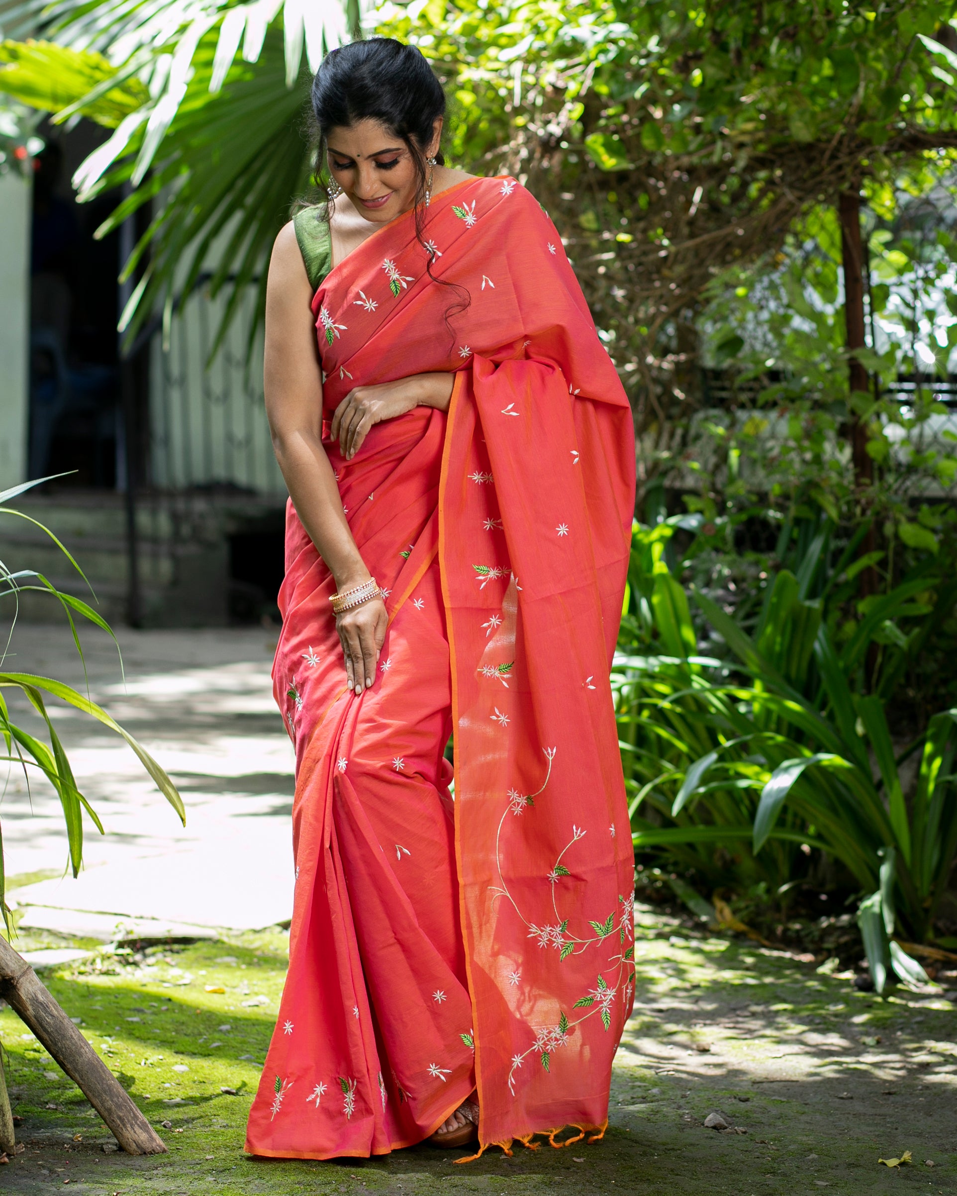 Jui Saree - Carrot