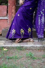 Bahawa Saree - Purple