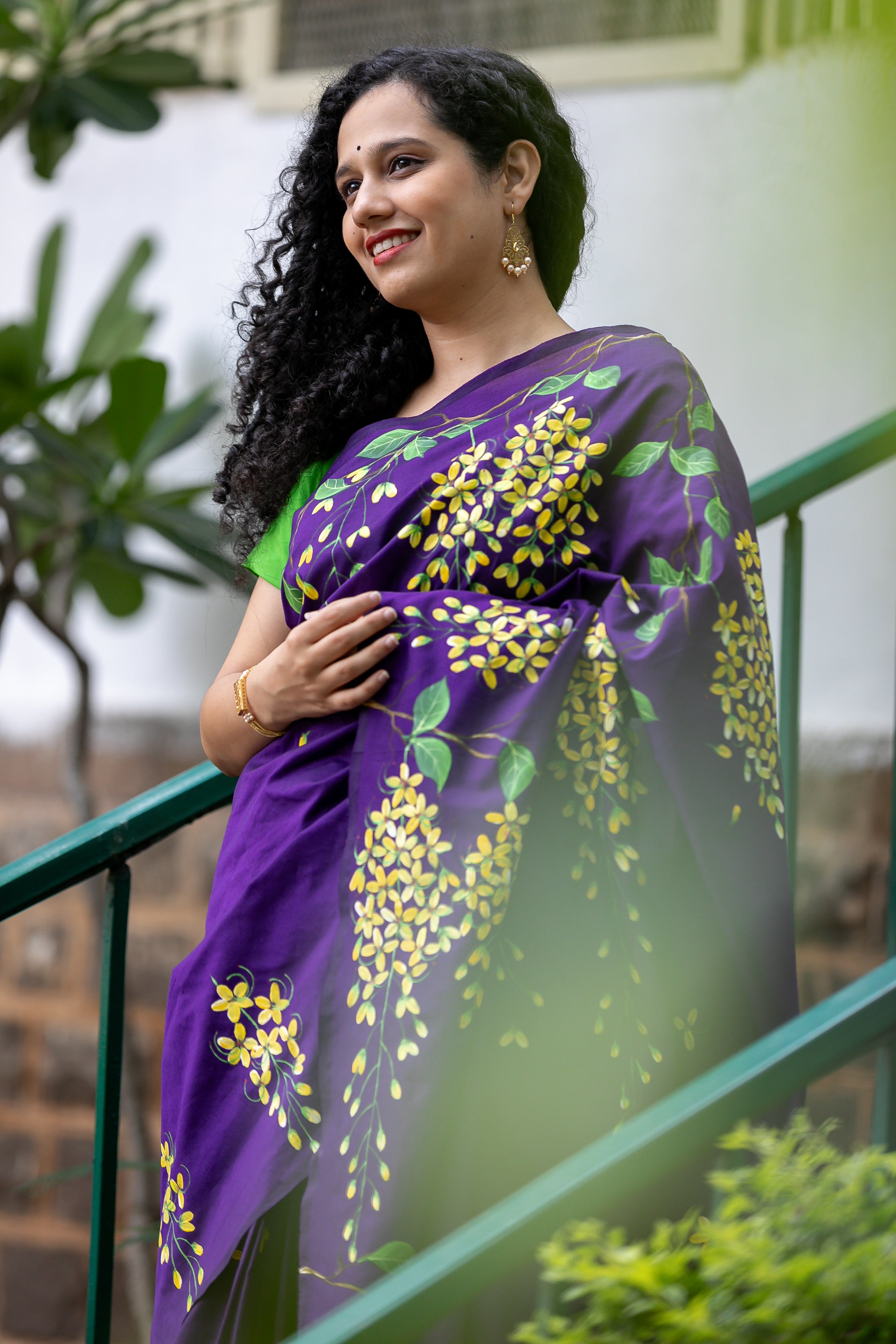 Bahawa Saree - Purple