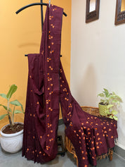 Aboli Saree - Dark Magenta