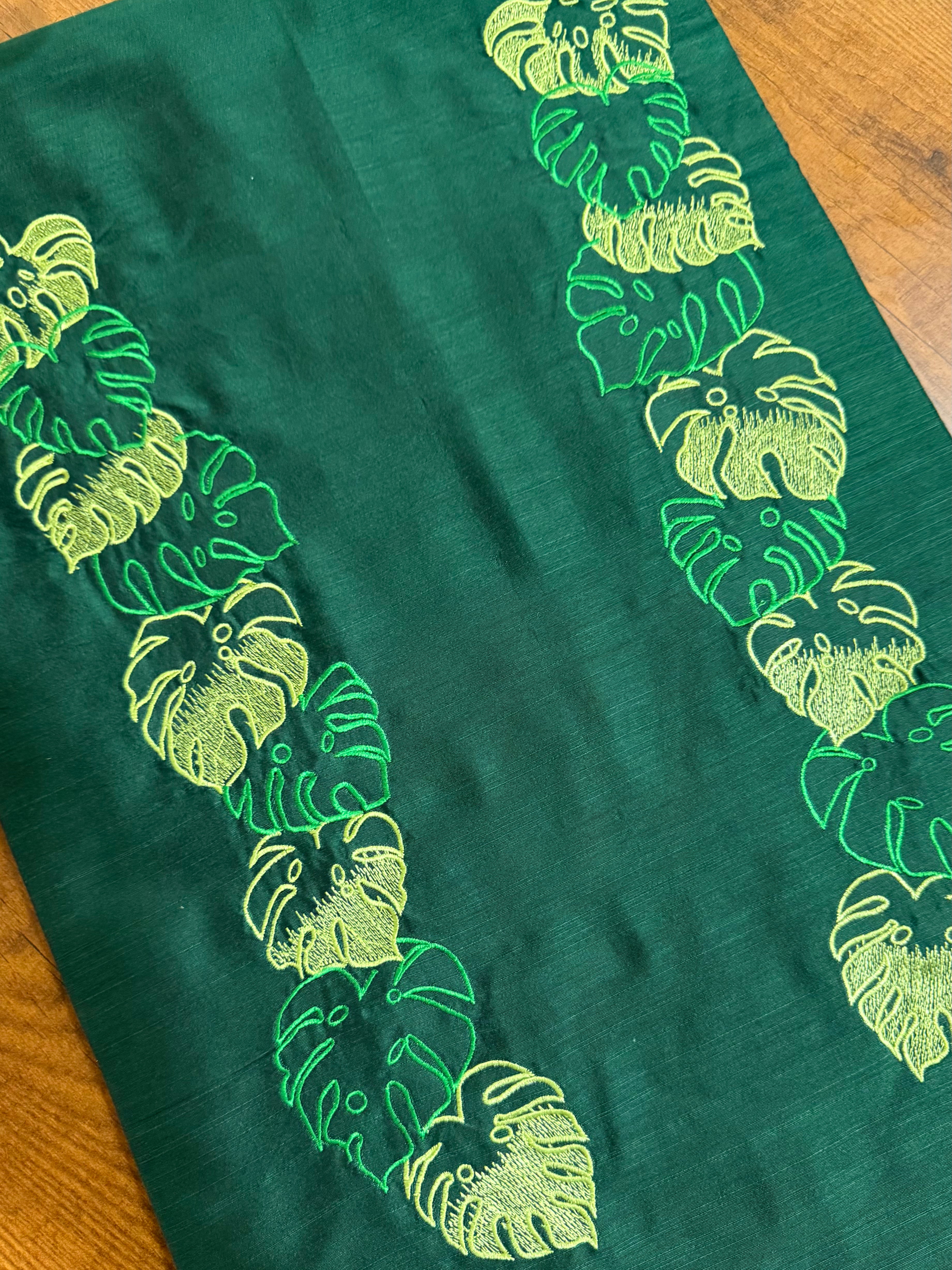 Monstera Leaves Kurti Materials