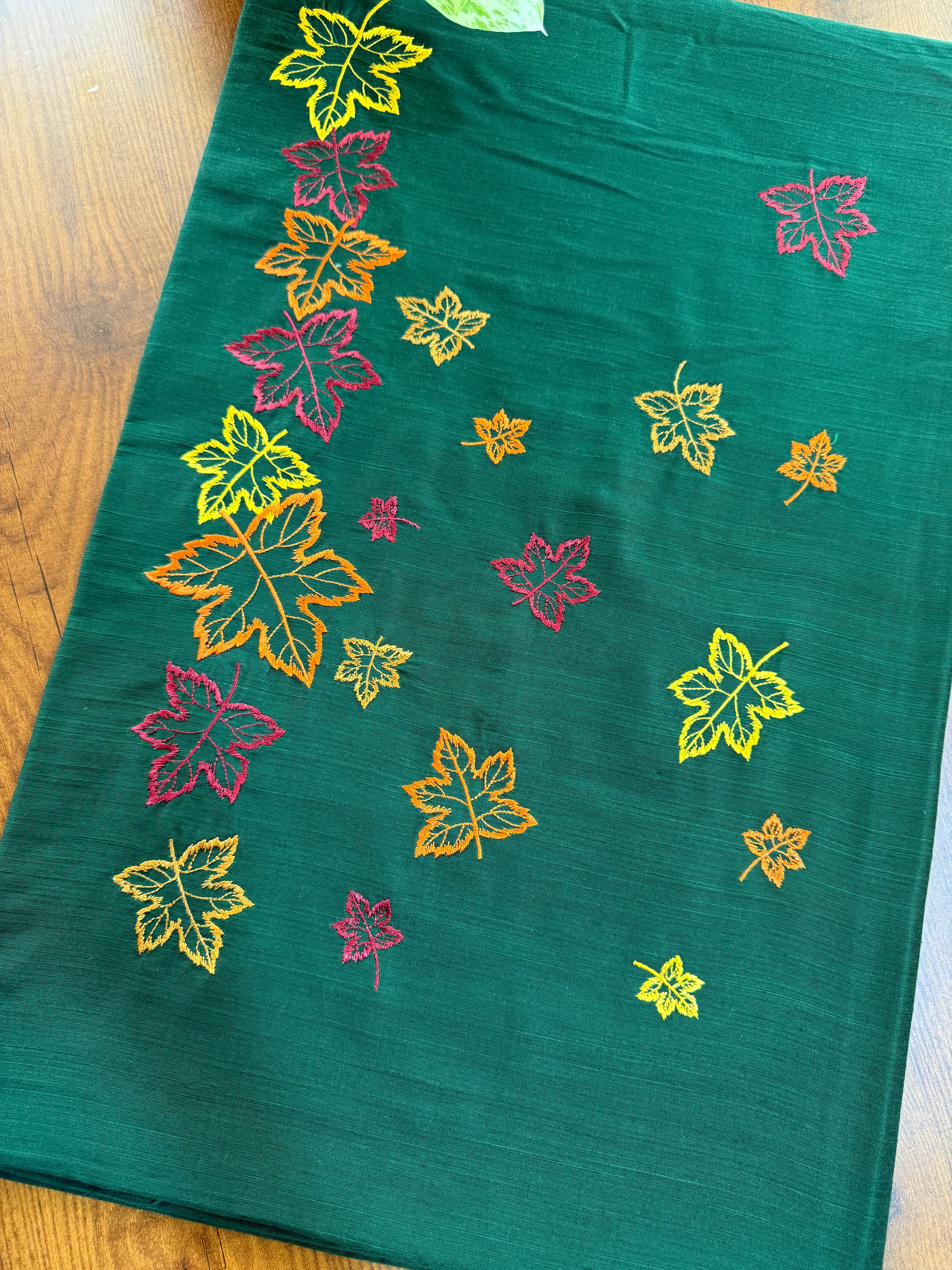 Maple Leaves Kurti Materials