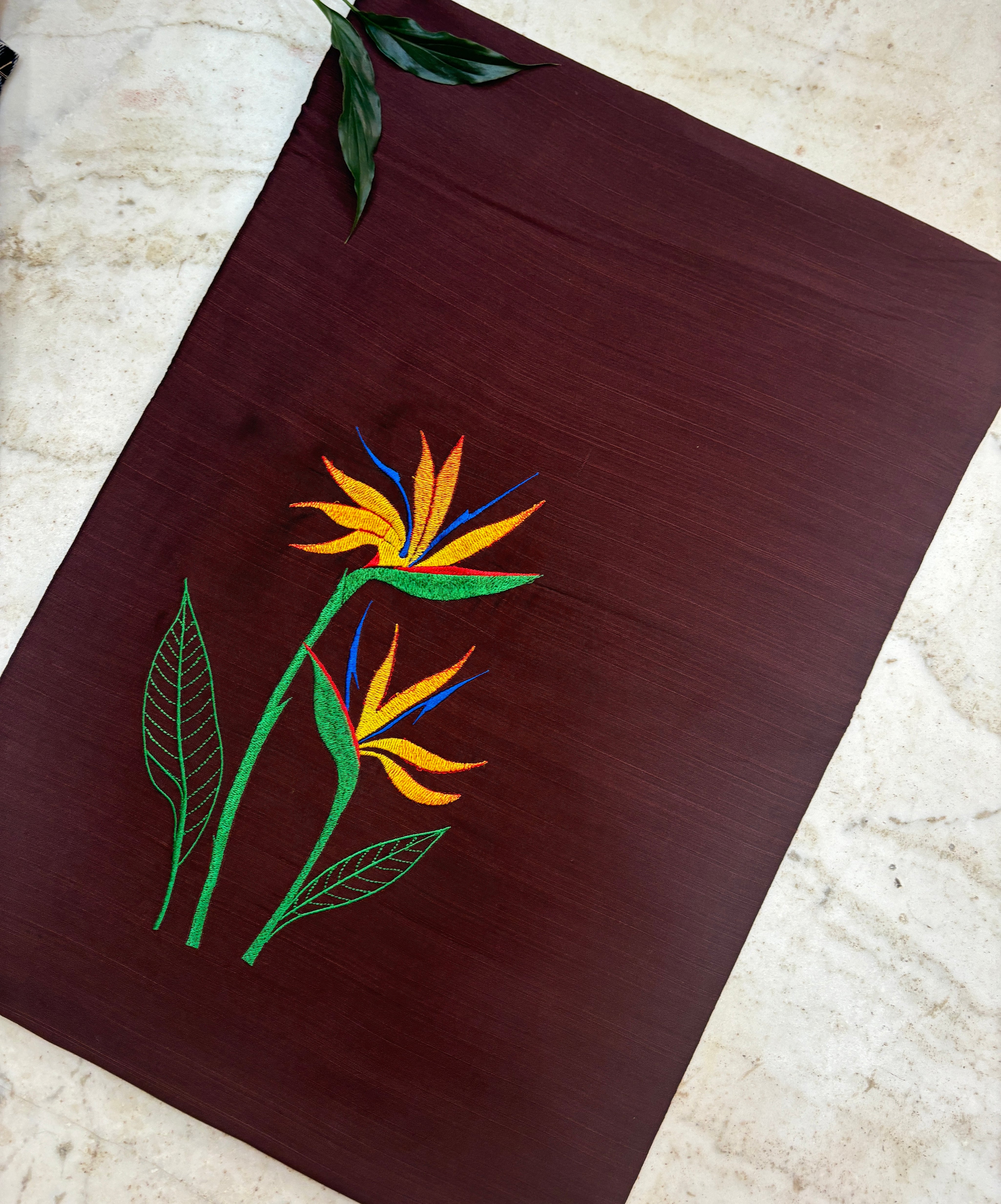 Bird of Paradise Kurti Material