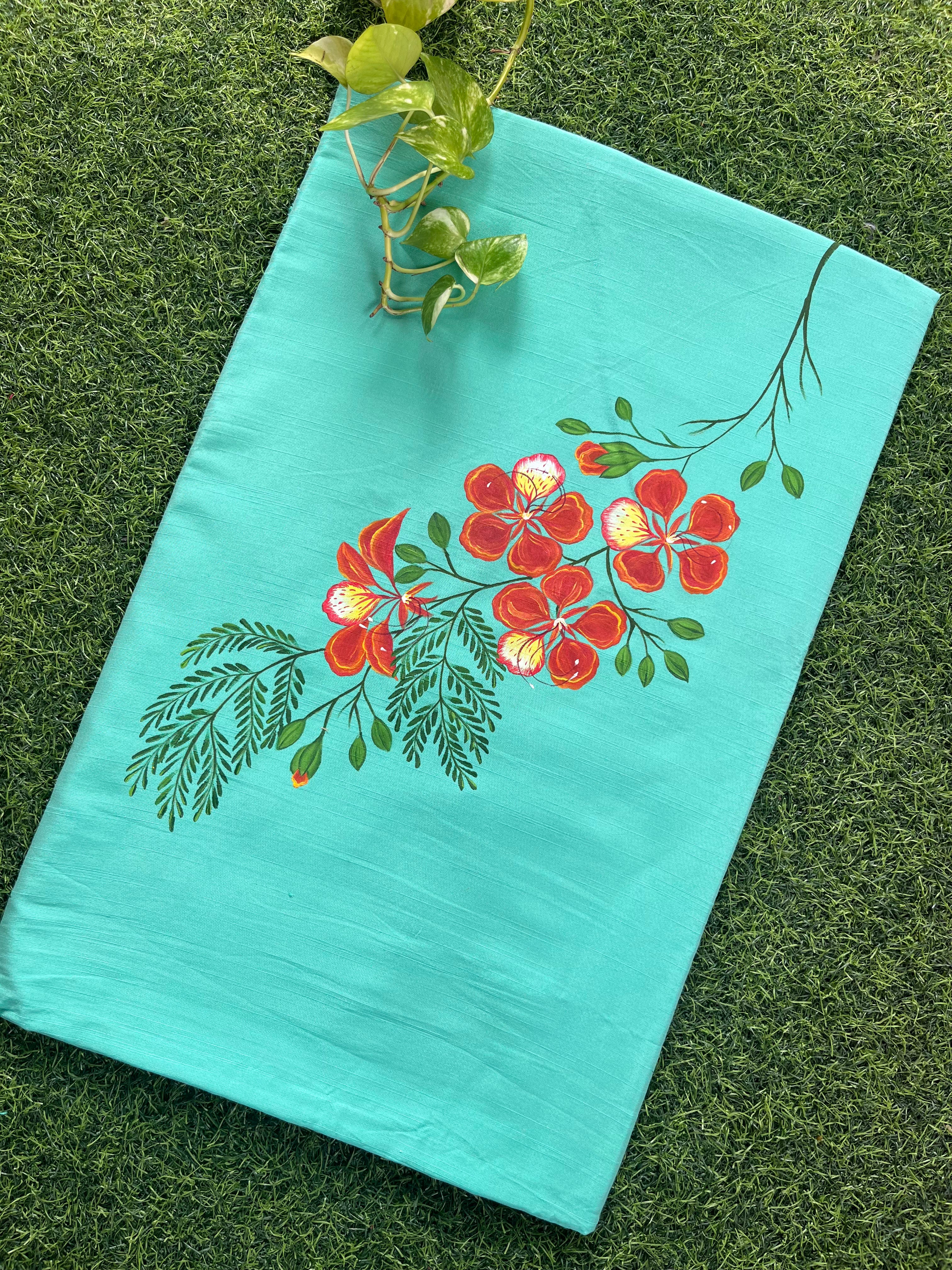 Gulmohor Kurti Material