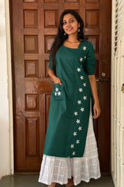 Tagar Embroidered Kurti