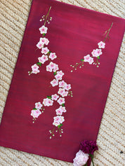 Cherry Blossom Kurti Material