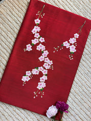 Cherry Blossom Kurti Material