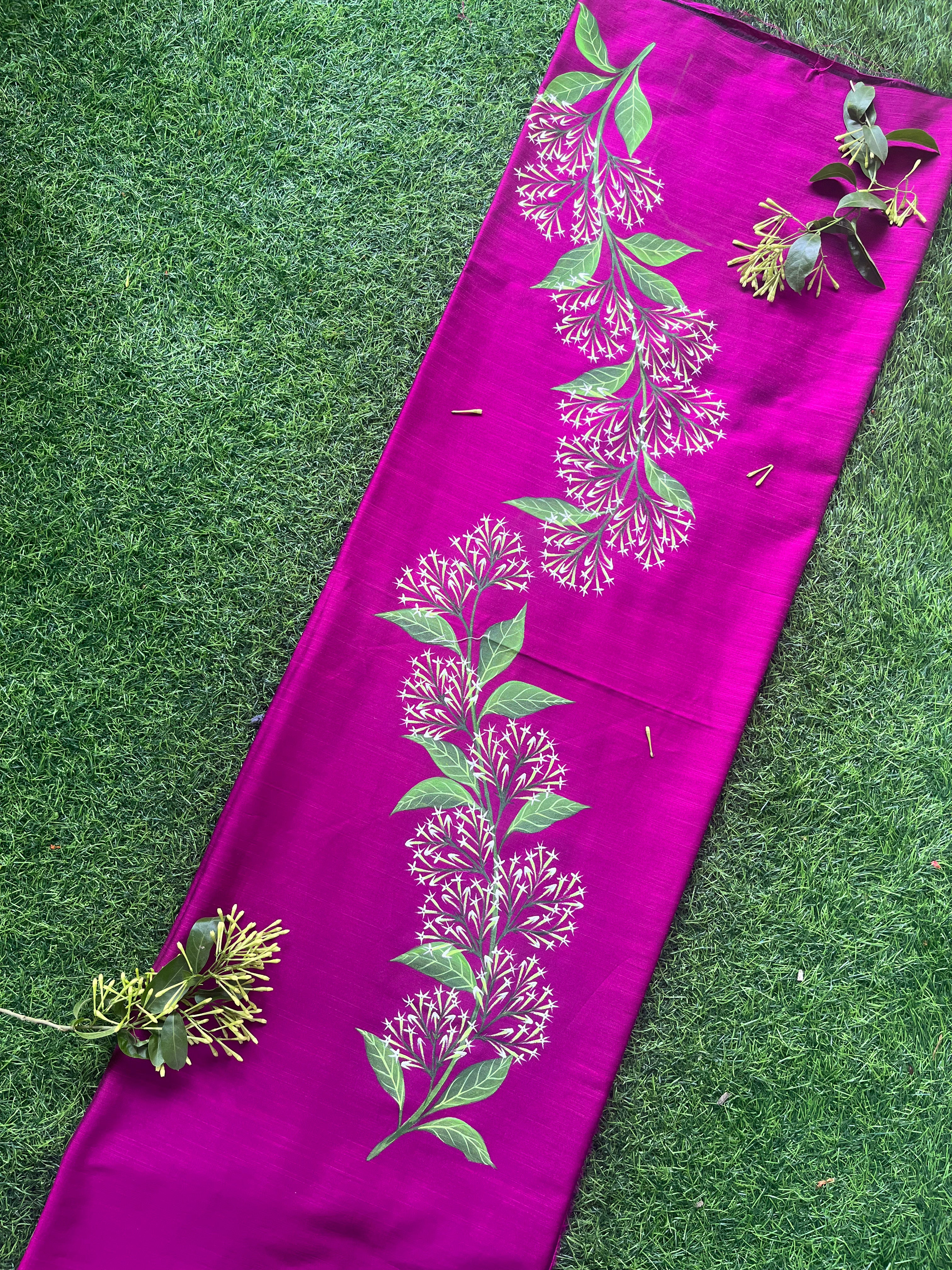 Ratrani Kurti Material (Night Blooming Jasmine)