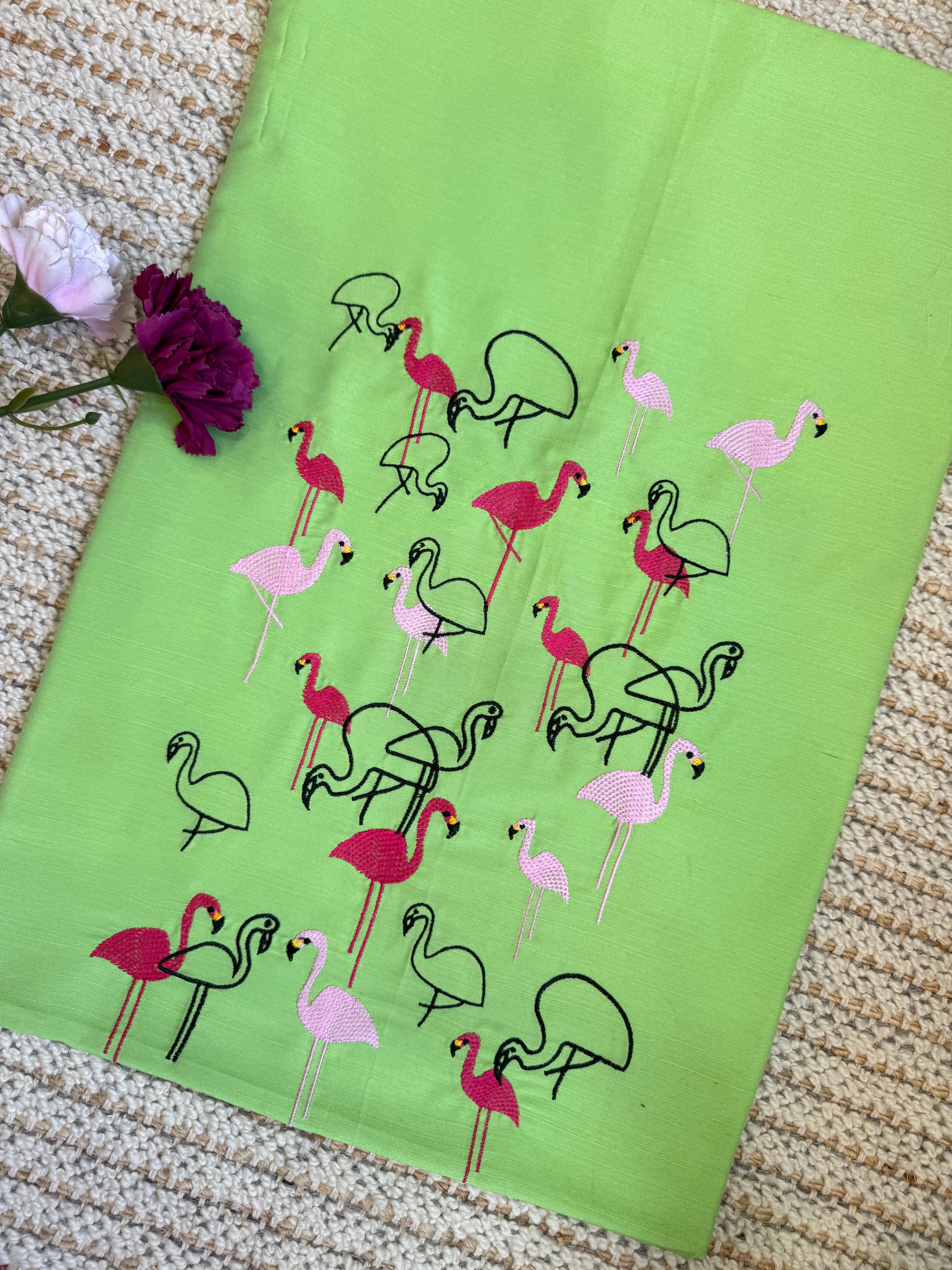 Flamingo Kurti Material