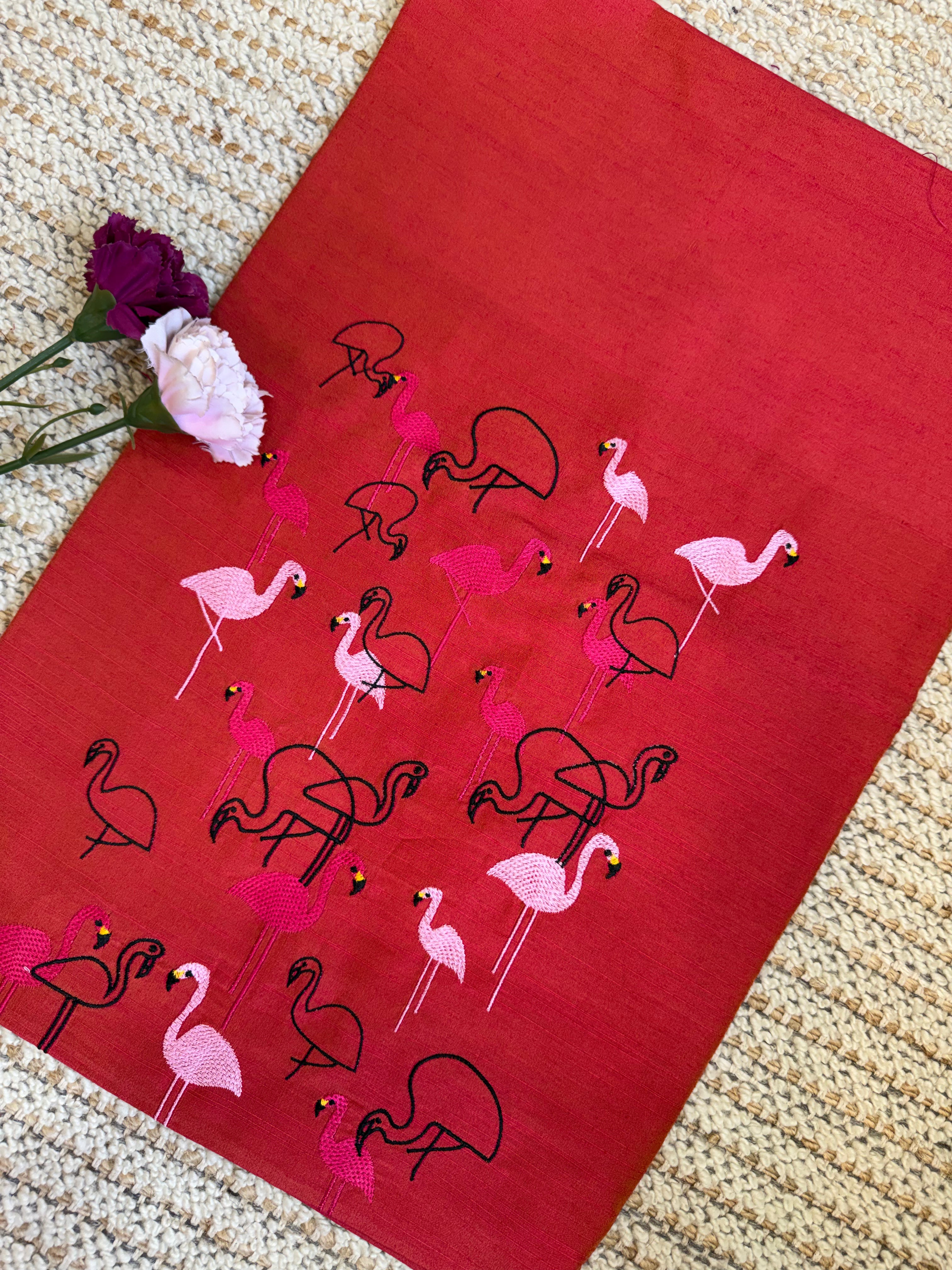 Flamingo Kurti Material