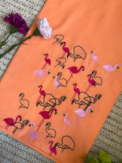 Flamingo Kurti Material