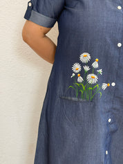 Daisy Denim A-line Dress
