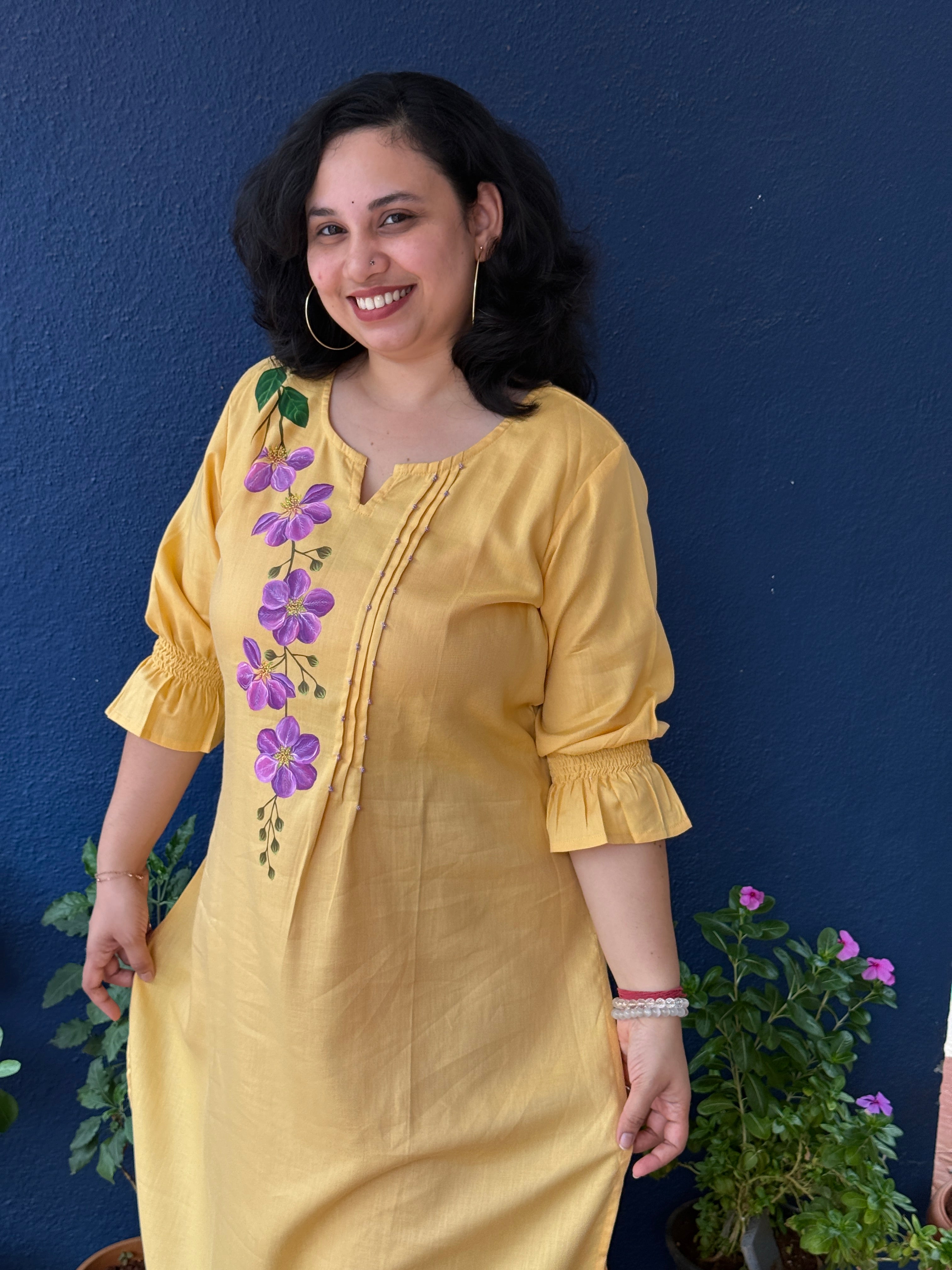 Tamhan Hand-Painted Kurti